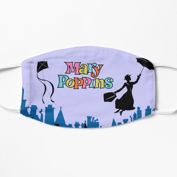 Mary Poppins shirt, sticker, mask, mug, ... Flat Mask