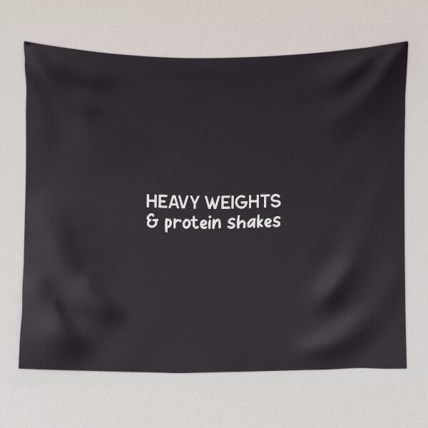Item preview, Heavy Weights & Protein Shakes, Fitness, Women designed and sold by cayasmj.