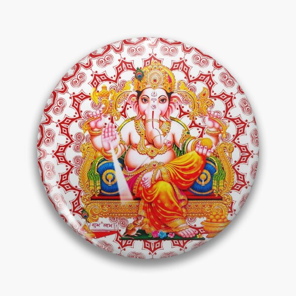 Item preview, Spiritual Ganesha Mandala designed and sold by NirvanaxStudio.