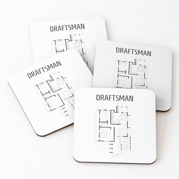 Item preview, Draftsman floor plan architect t shirt designed and sold by gloriasd14.