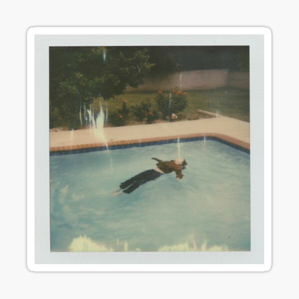 Girl in Red - dead girl in the pool Sticker