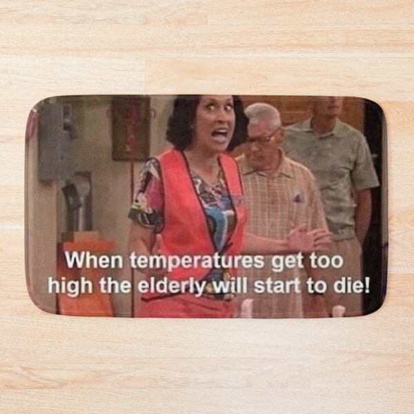 Item preview, When Temperatures Get Too High, the Elderly Will Start to Die (icarly) designed and sold by nochillaly.
