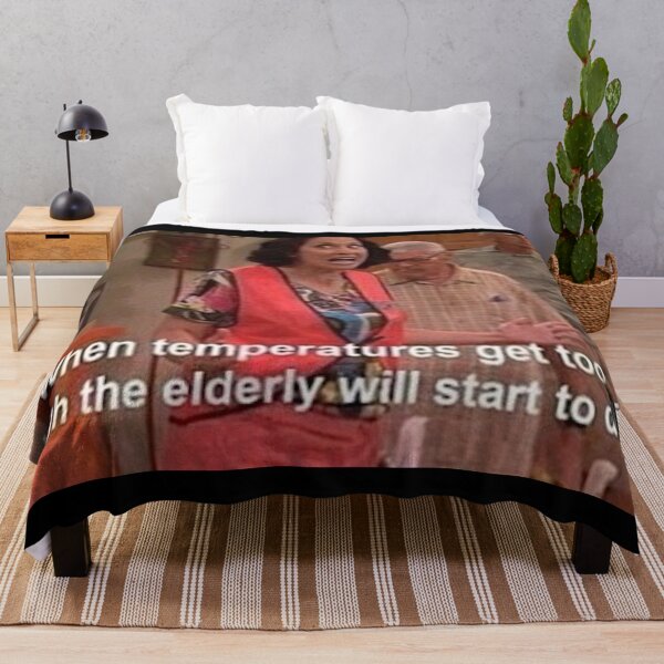 Item preview, When Temperatures Get Too High, the Elderly Will Start to Die (icarly) designed and sold by nochillaly.