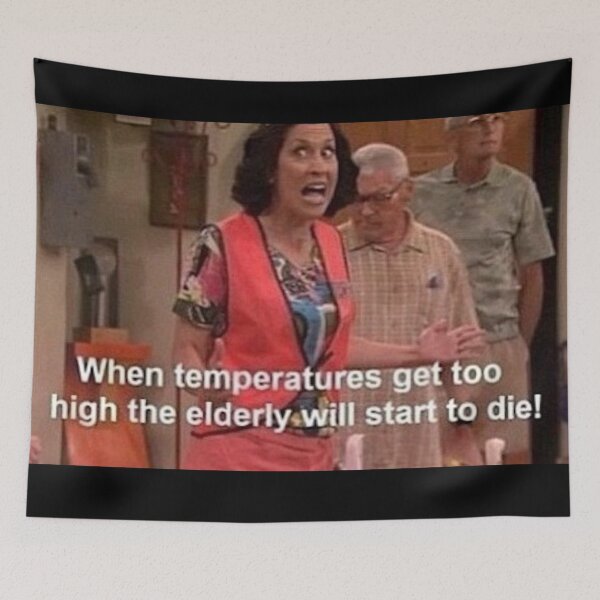 Item preview, When Temperatures Get Too High, the Elderly Will Start to Die (icarly) designed and sold by nochillaly.