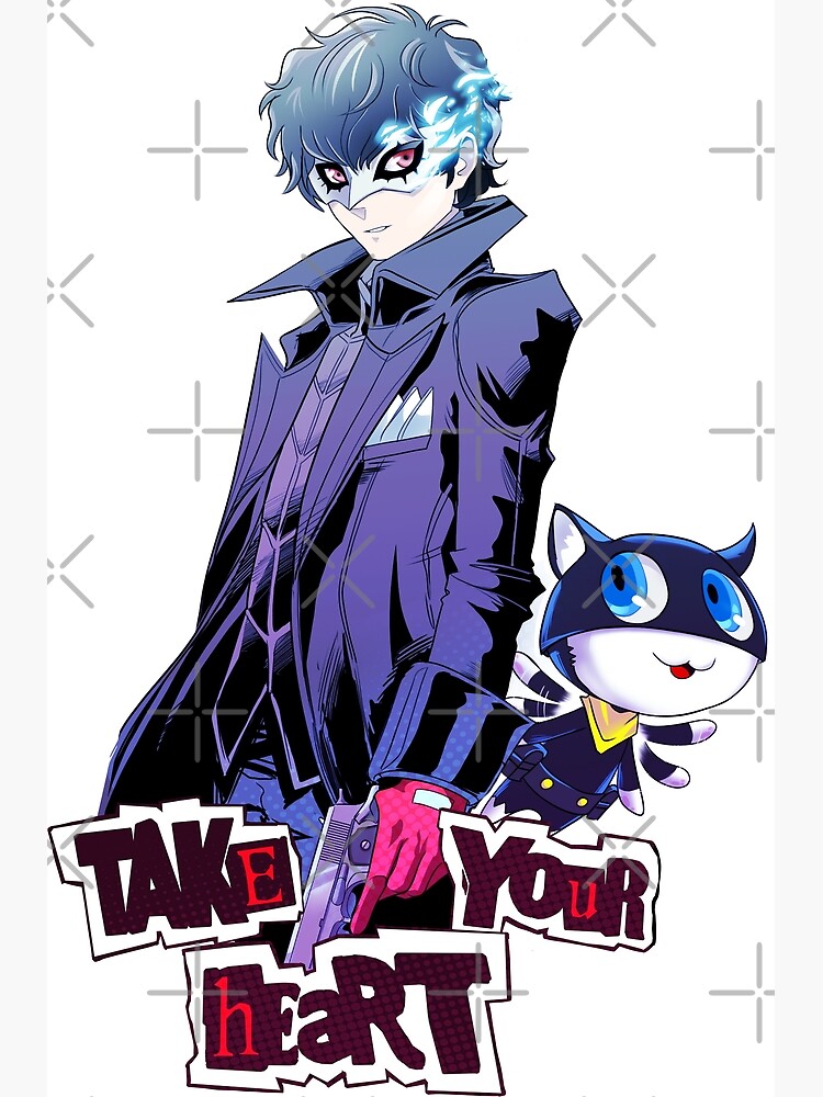 Persona 5 - Joker and Mona — Radiant Grey