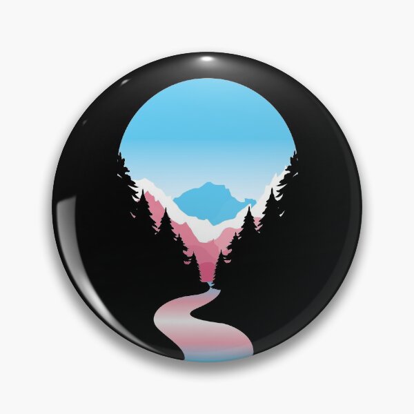 Trans Pride Sunset Pin