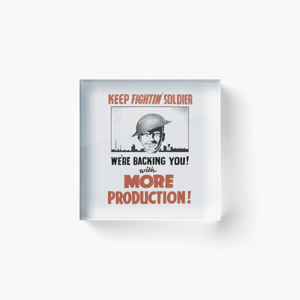 Item preview, Keep Fightin’ Soldier We’re Backing You  designed and sold by warishellstore.