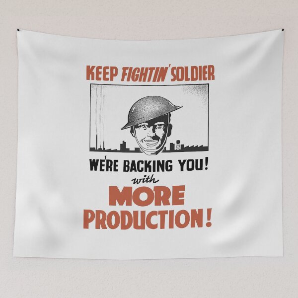 Item preview, Keep Fightin’ Soldier We’re Backing You  designed and sold by warishellstore.