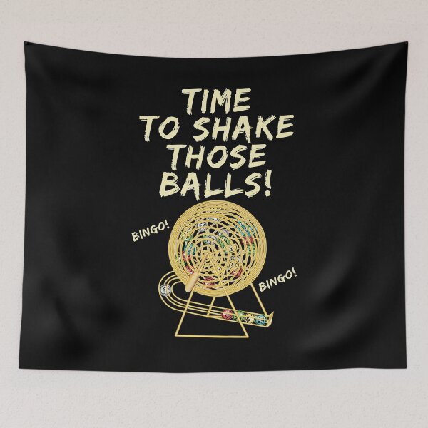 Item preview, Time To Shake Those Balls! Bingo! designed and sold by ColorfulMystic.