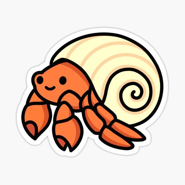 Item preview, Hermit Crab designed and sold by littlemandyart.