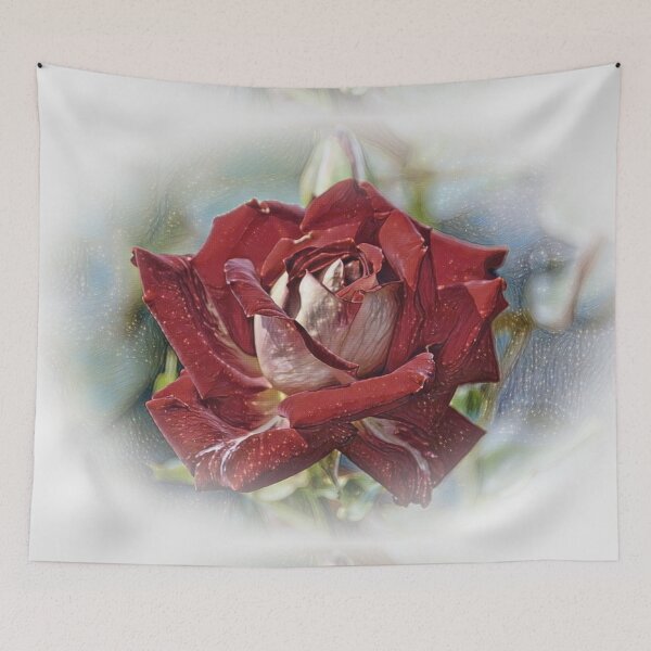 Item preview, Crimson and White Rose designed and sold by ReneeKennedy.