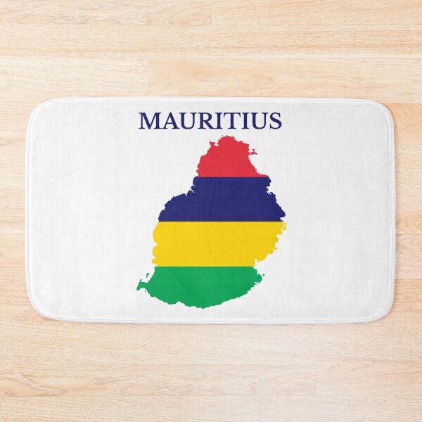 Item preview, Mauritius Map Flag designed and sold by marosharaf.