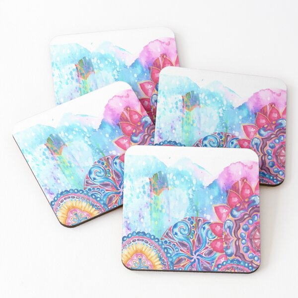 Item preview, Watercolor Ornamental Flower  designed and sold by H3ITH7M.