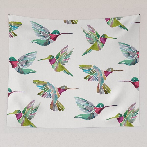 Item preview, Hummingbirds designed and sold by Cat Coquillette.