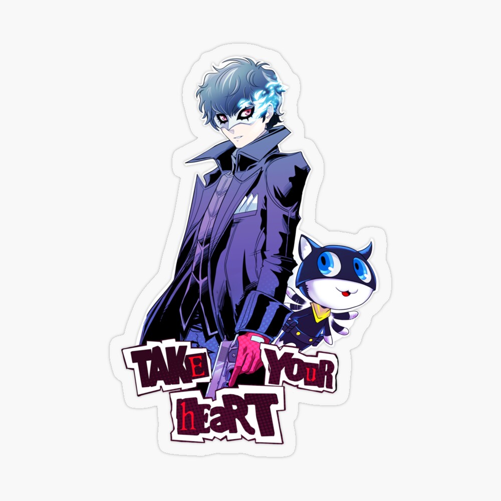 Persona 5 - Joker and Mona — Radiant Grey