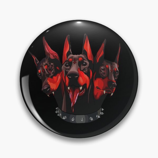 Item preview, Demon dog designed and sold by Clara Cosh-Escott.