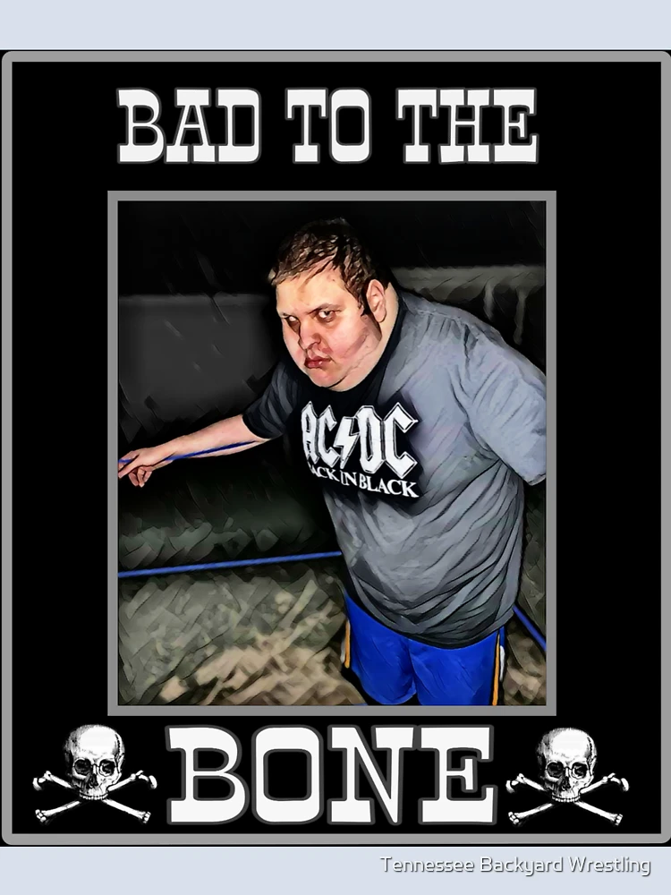 Thumbnail 4 of 4, Boxy T-Shirt, Joshua Allen “Bad To The Bone” Merchandise designed and sold by Tennessee Backyard Wrestling.