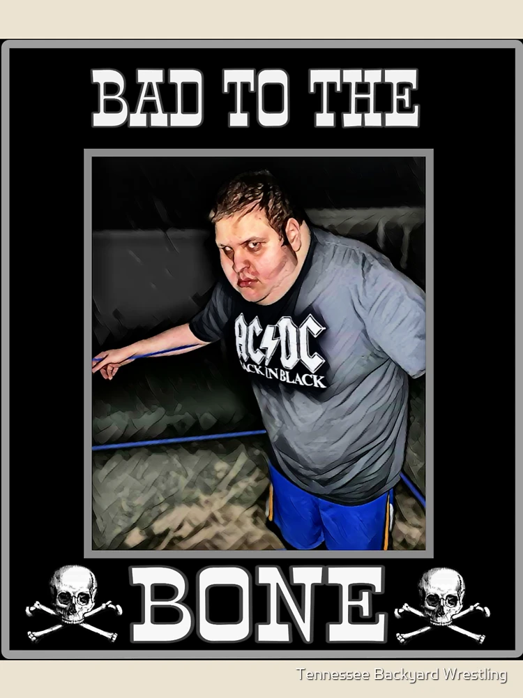 Thumbnail 4 of 4, Relaxed T-Shirt, Joshua Allen “Bad To The Bone” Merchandise designed and sold by Tennessee Backyard Wrestling.