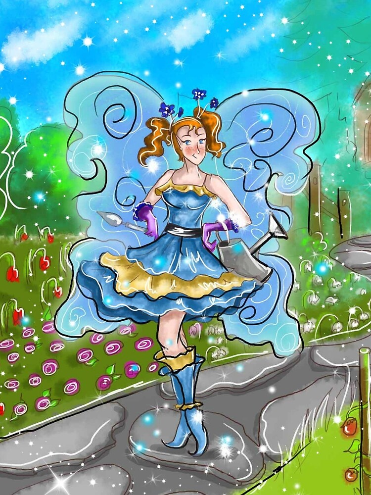Thumbnail 3 of 3, Scarf, Stella The Starter Kit Fairy™ designed and sold by TeelieTurner.