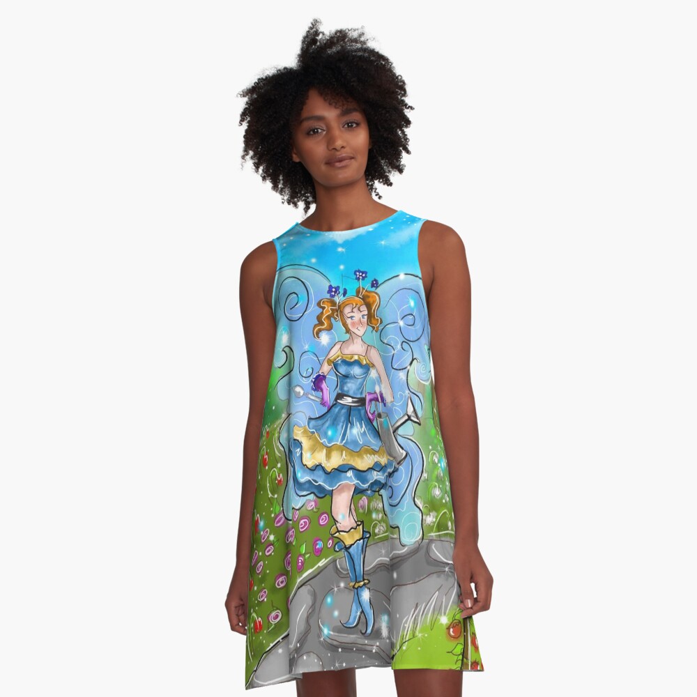 Item preview, A-Line Dress designed and sold by TeelieTurner.