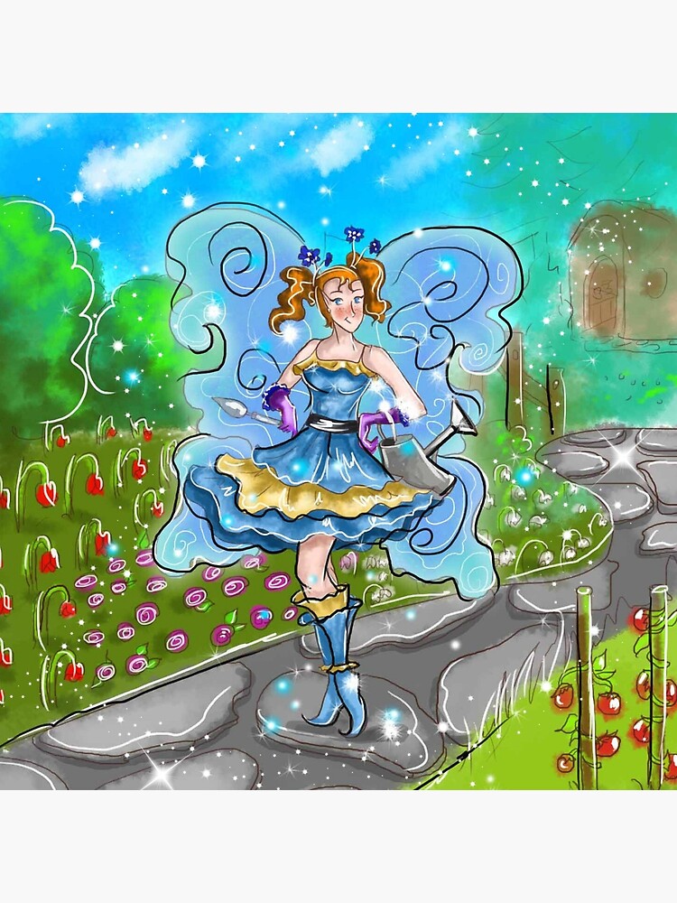 Thumbnail 4 of 4, Pillow, Stella The Starter Kit Fairy™ designed and sold by TeelieTurner.