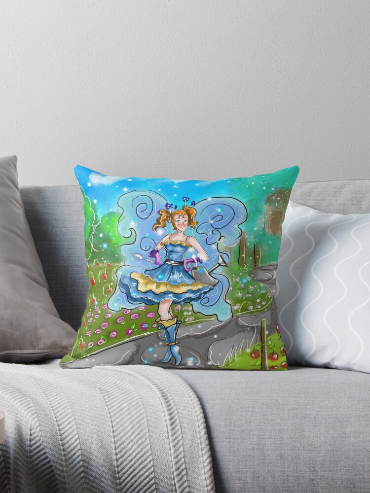 Thumbnail 1 of 4, Pillow, Stella The Starter Kit Fairy™ designed and sold by TeelieTurner.