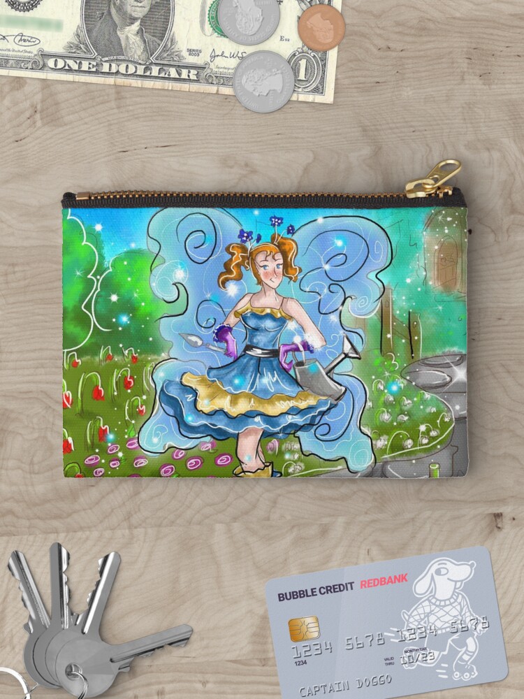 Thumbnail 3 of 4, Zipper Pouch, Stella The Starter Kit Fairy™ designed and sold by TeelieTurner.