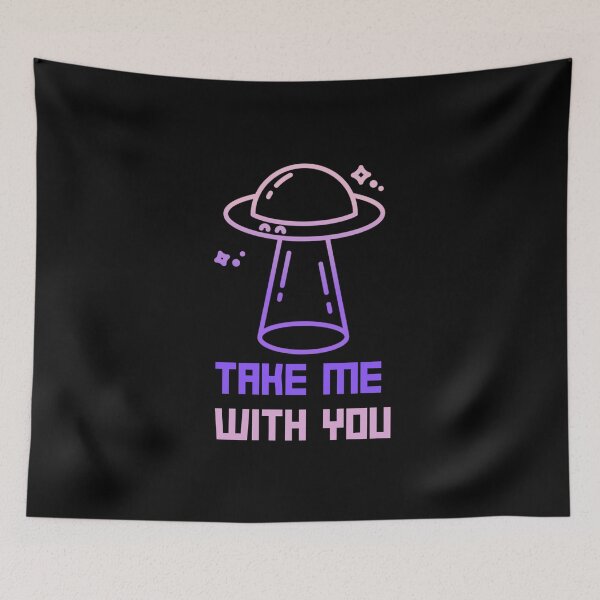 Item preview, Cute Funny UFO Spaceship Abduction Shirt Introvert Motivational Inspirational Sarcastic Space Aliens Galaxy Planets ET Extraterrestrial Ufology NASA Paranormal Scifi Love Ovni Gift Idea designed and sold by EpsilonEridani.