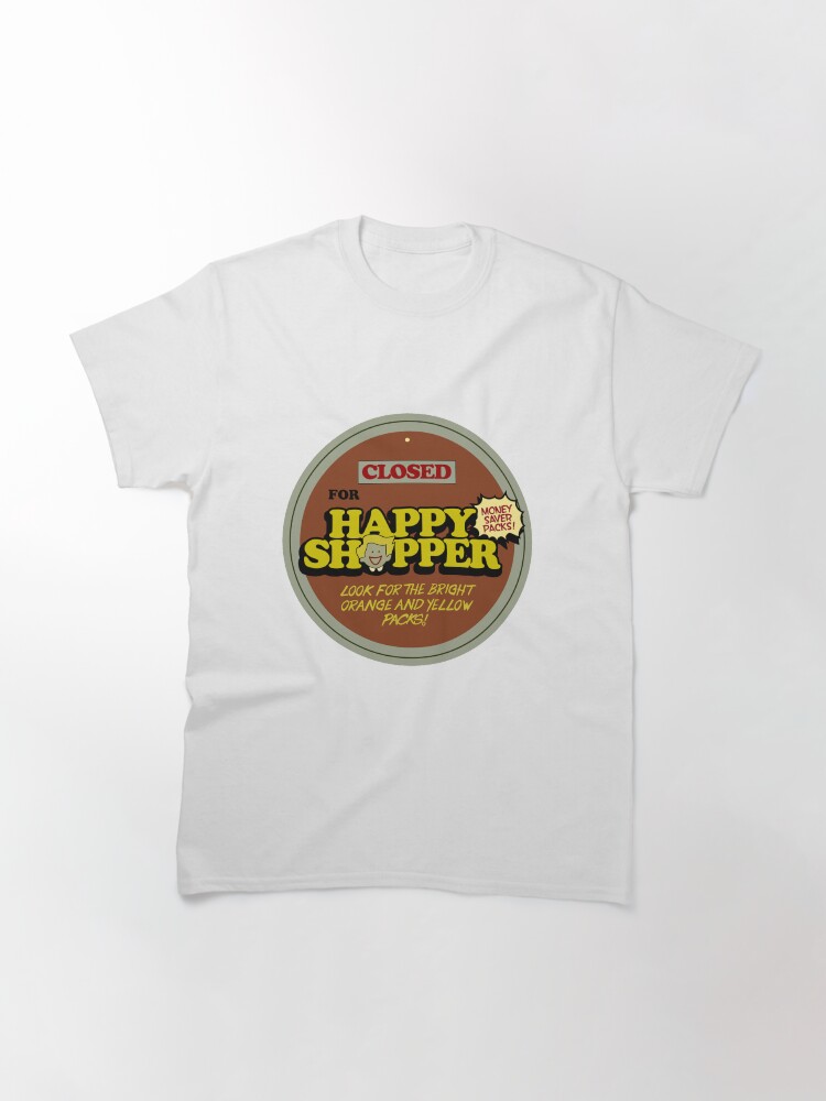 Happy shopper t shirt Clearance