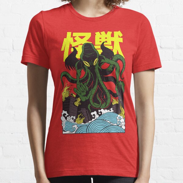 Japanese Cthulhu Essential T-Shirt