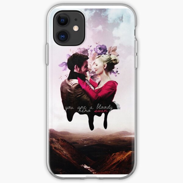 You're a bloody hero Swan iPhone Soft Case