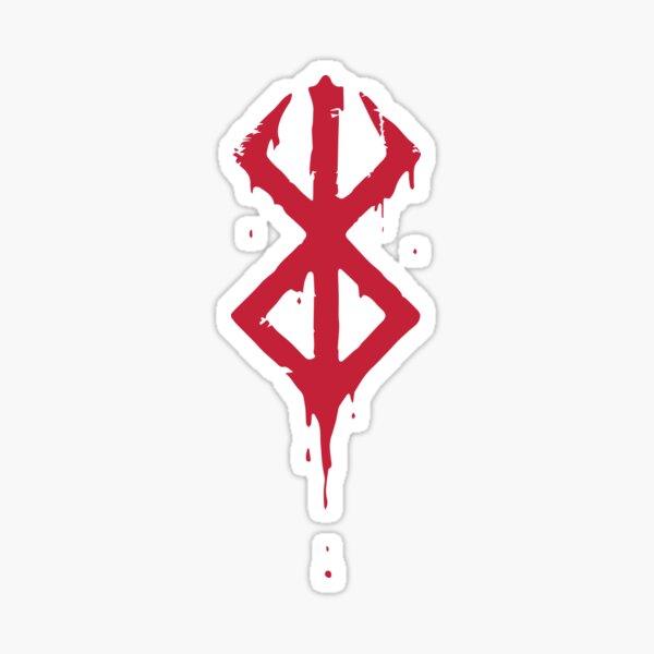 Berserk Demon Mark Stickers | Redbubble