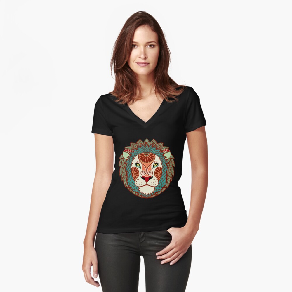 Item preview, Fitted V-Neck T-Shirt designed and sold by KerstinSchoene.