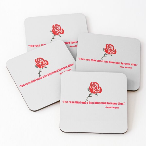 Item preview, Omar Khayam Quote. Red Rose designed and sold by Parvizjon Sharipov.