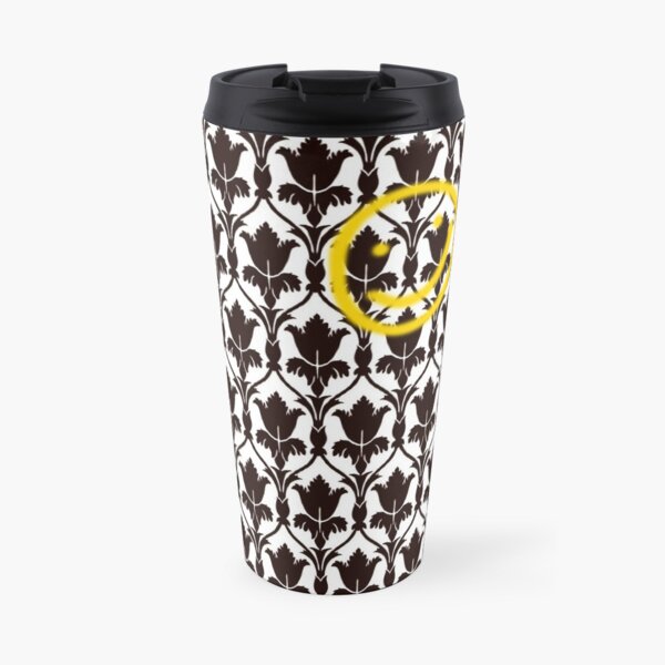 Sherlock Smile Face Travel Mug
