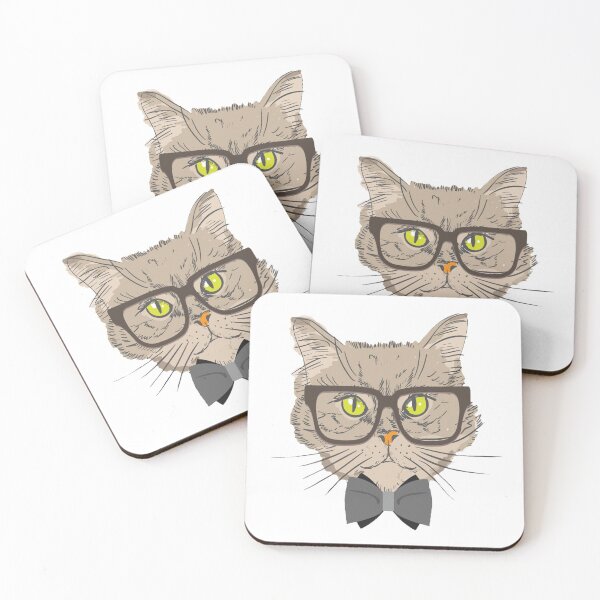 Item preview, Pet Disneyfication glasses cat  designed and sold by Hakimy Design.