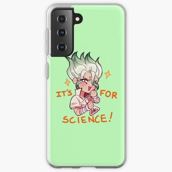 Pegatina Senku Funda blanda para Samsung Galaxy