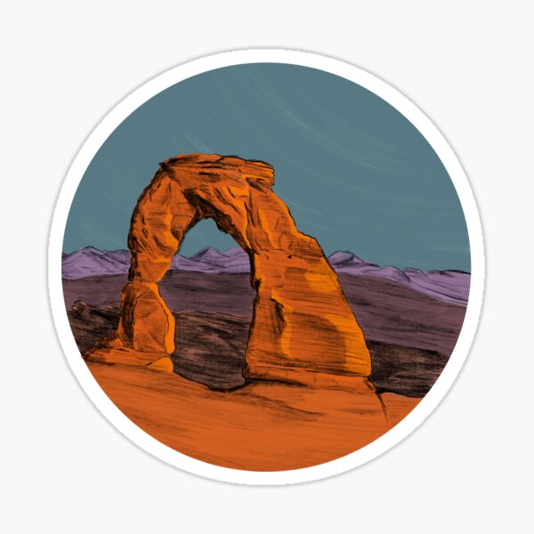 Item preview, Arches Desert designed and sold by Alexandra Jones.