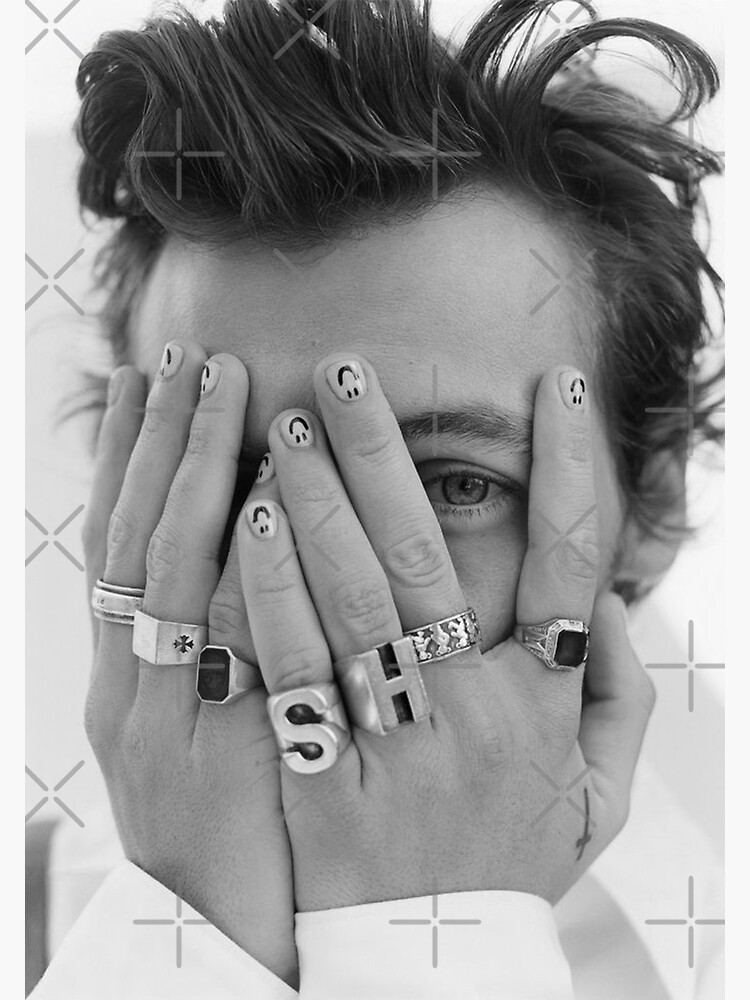 harrystyles black and white by amandabrynn