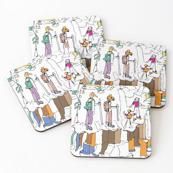 Item preview, Its a Long Way Down, TeresaTown at Redbubble 2020 designed and sold by Mark Stansberry.