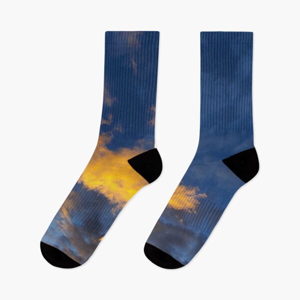 Item preview, Beautiful blue sky lit by golden cloud designed and sold by KarlaHR.