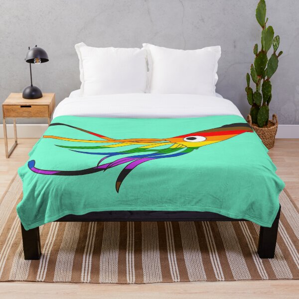 Item preview, Pride Flag Squid - LGBTQ+ Flag designed and sold by 5ilverx5hadows.