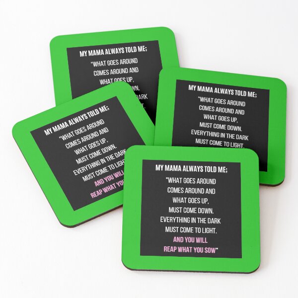 Item preview, WHAT MY MAMA TOLD ME designed and sold by CCCREW.