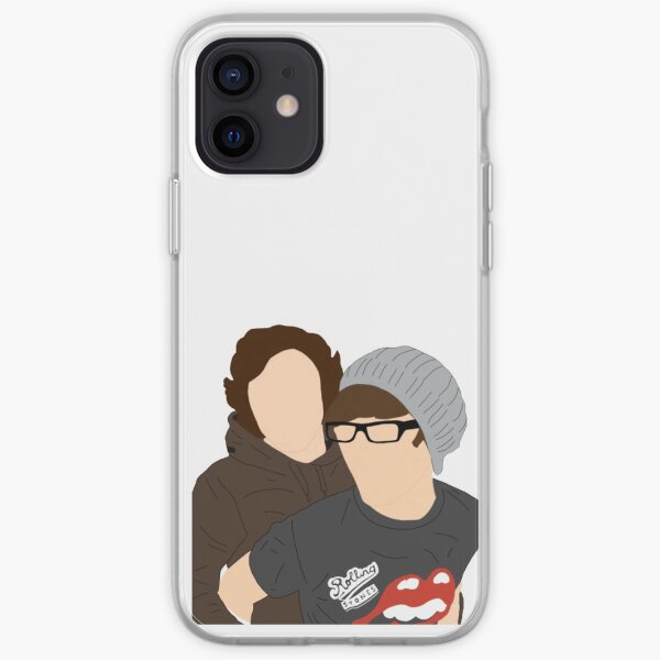 Larry hanging on each other iPhone Soft Case