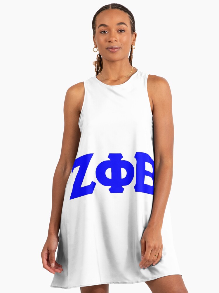 Zeta Phi Beta" A-Line Dress for Sale by LukeZ1986 | Redbubble