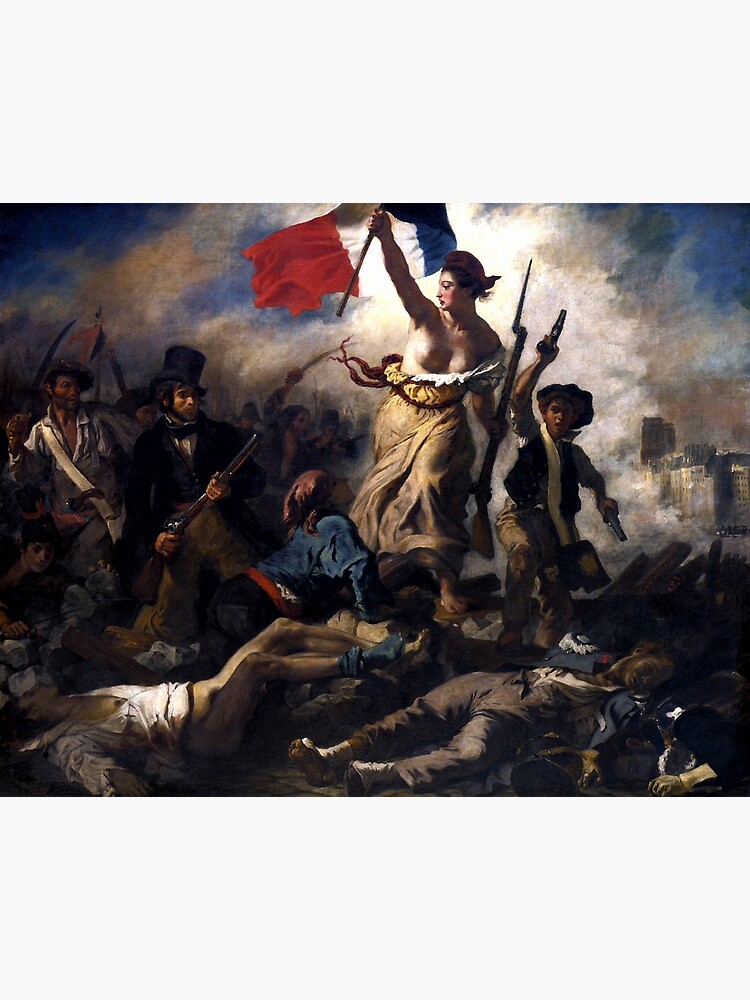 Disover Liberty Leading The People -- French Revolution Premium Matte Vertical Poster