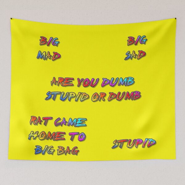 Item preview, "Are You Dumb, Stupid, Or Dumb?" designed and sold by Kadeda.
