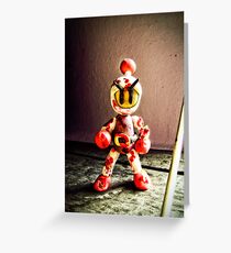 Bomberman Greeting Card
