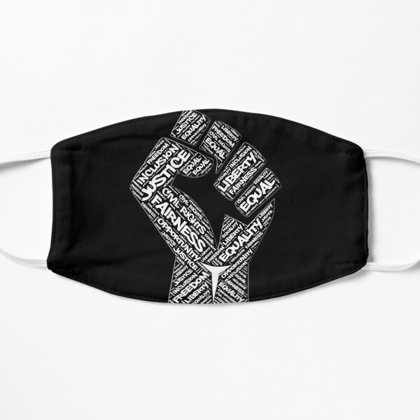 Black Lives Matter Flat Mask