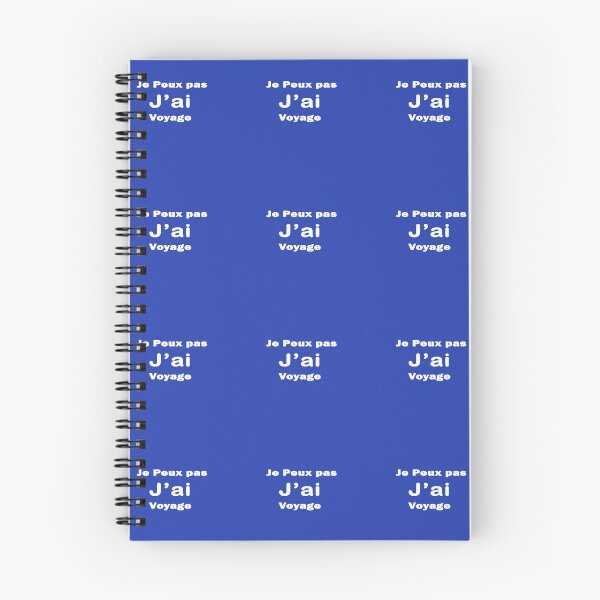 Aperçu de l'œuvre Je peux pas j'ai voyage créée et vendue par YoutiiDesign.